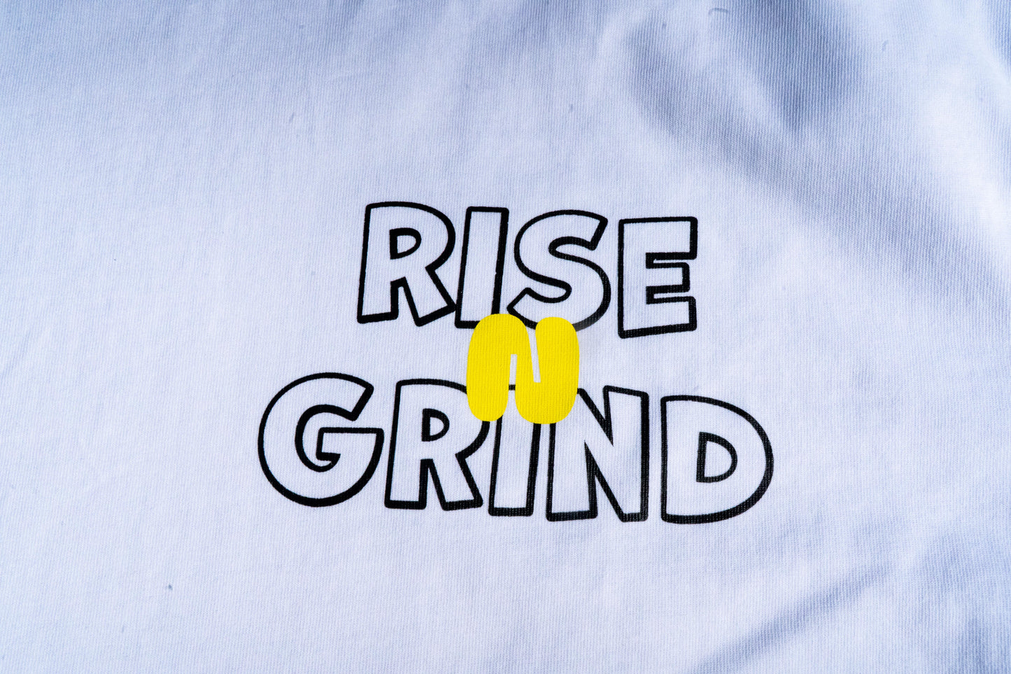 RiseNGrind White Shirt (OririNTere Graphic)