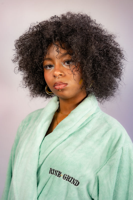 Green Like grass Robe