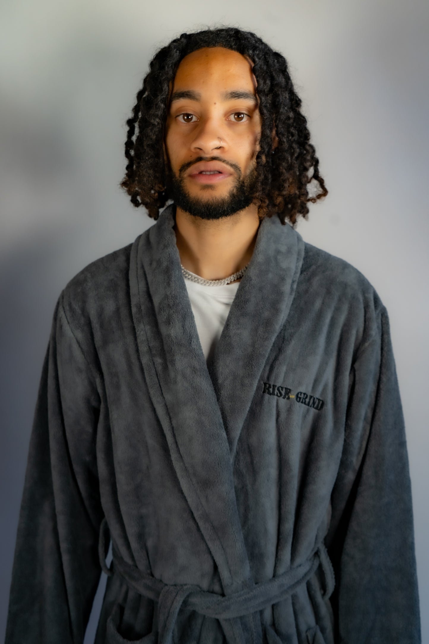 Charcoal Grey Robe