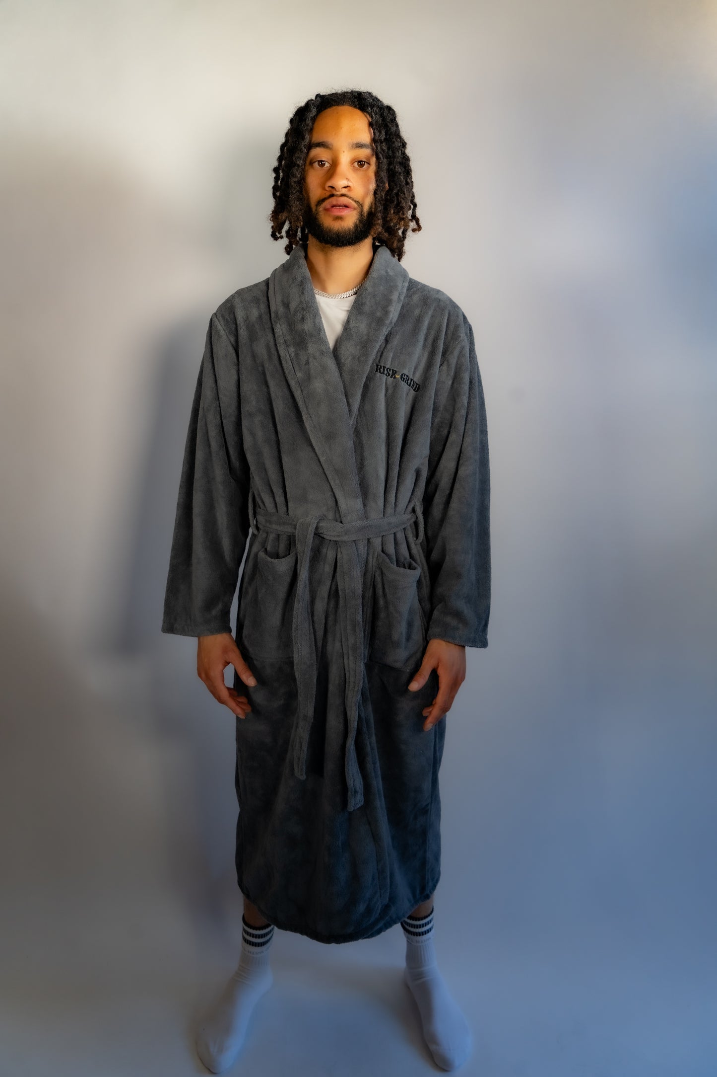 Charcoal Grey Robe