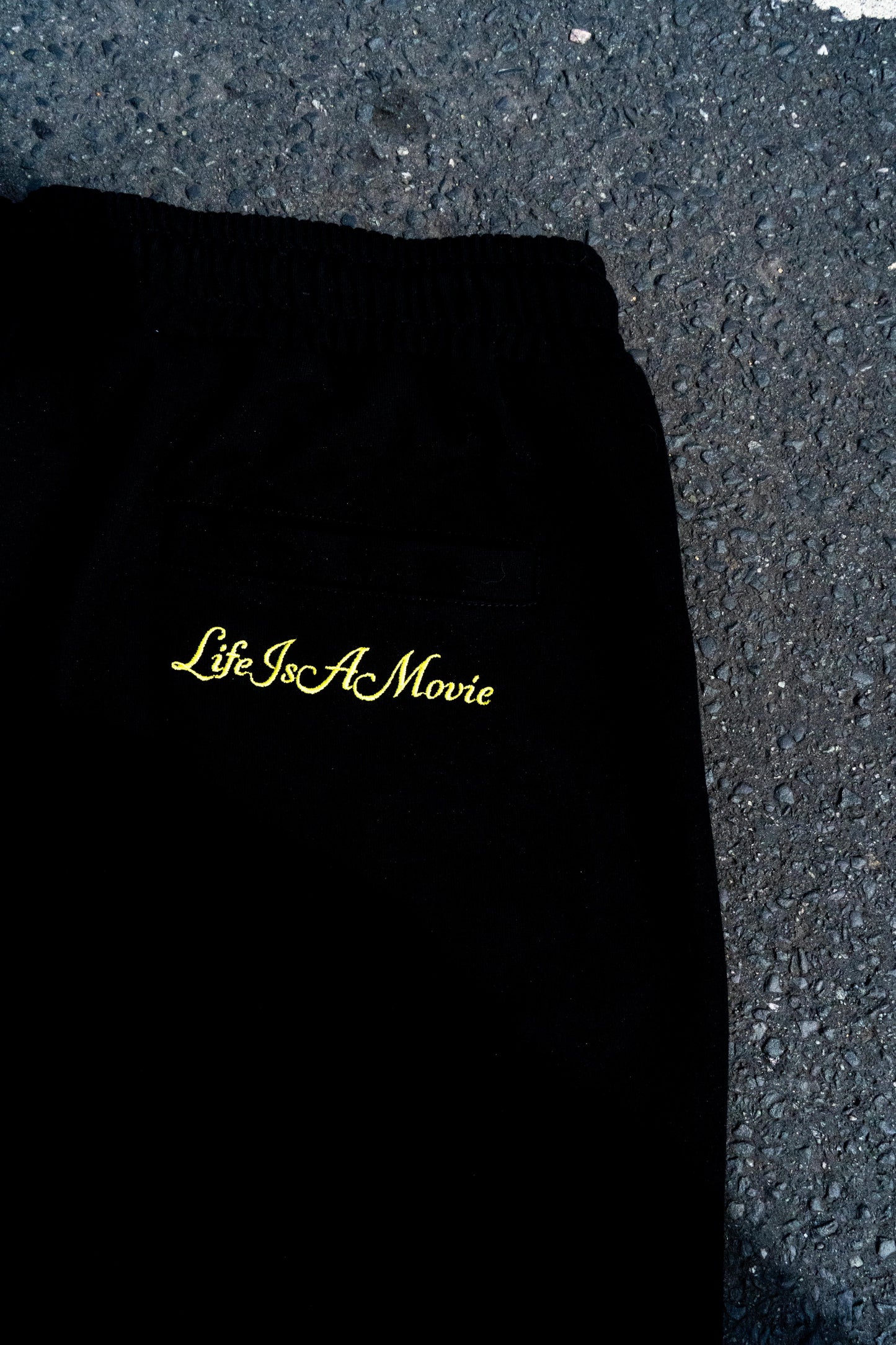 RiseNGrind Black Jersey Shorts