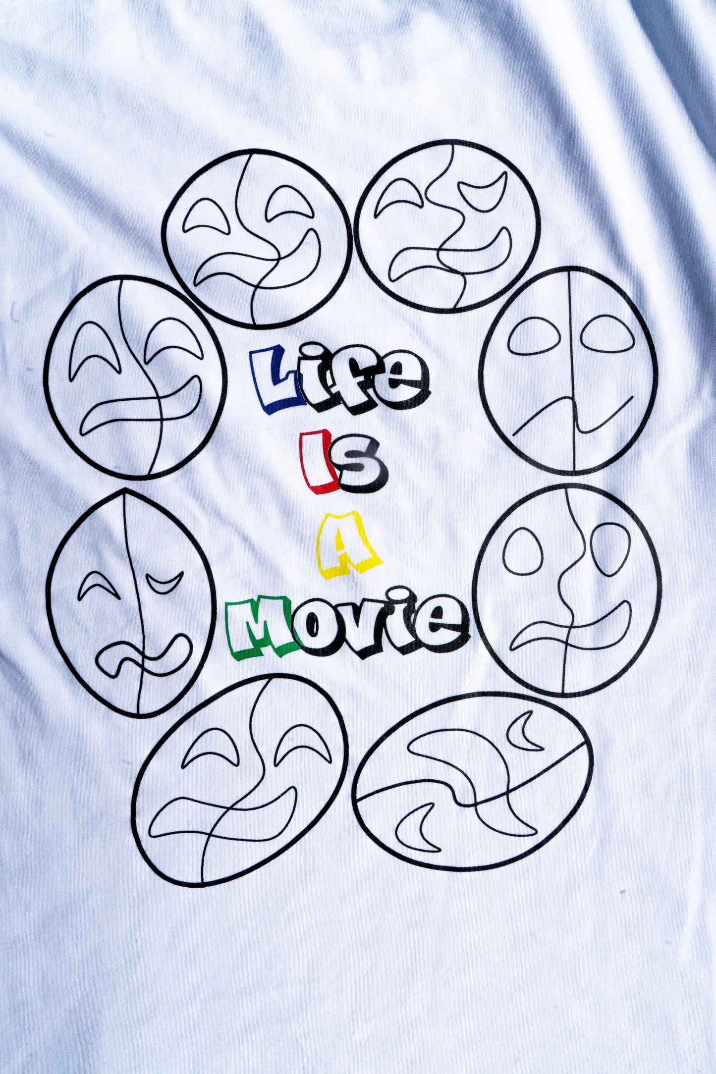 RiseNGrind White Shirt (OririNTere Graphic)