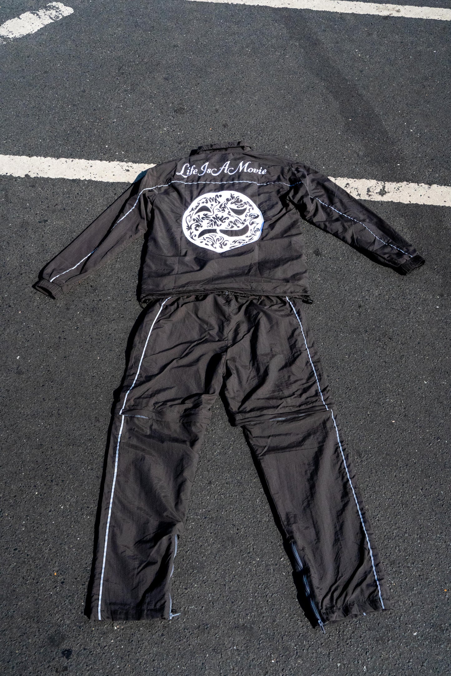 RiseNGrind Smokey Convertible Wind Breaker Tracksuit
