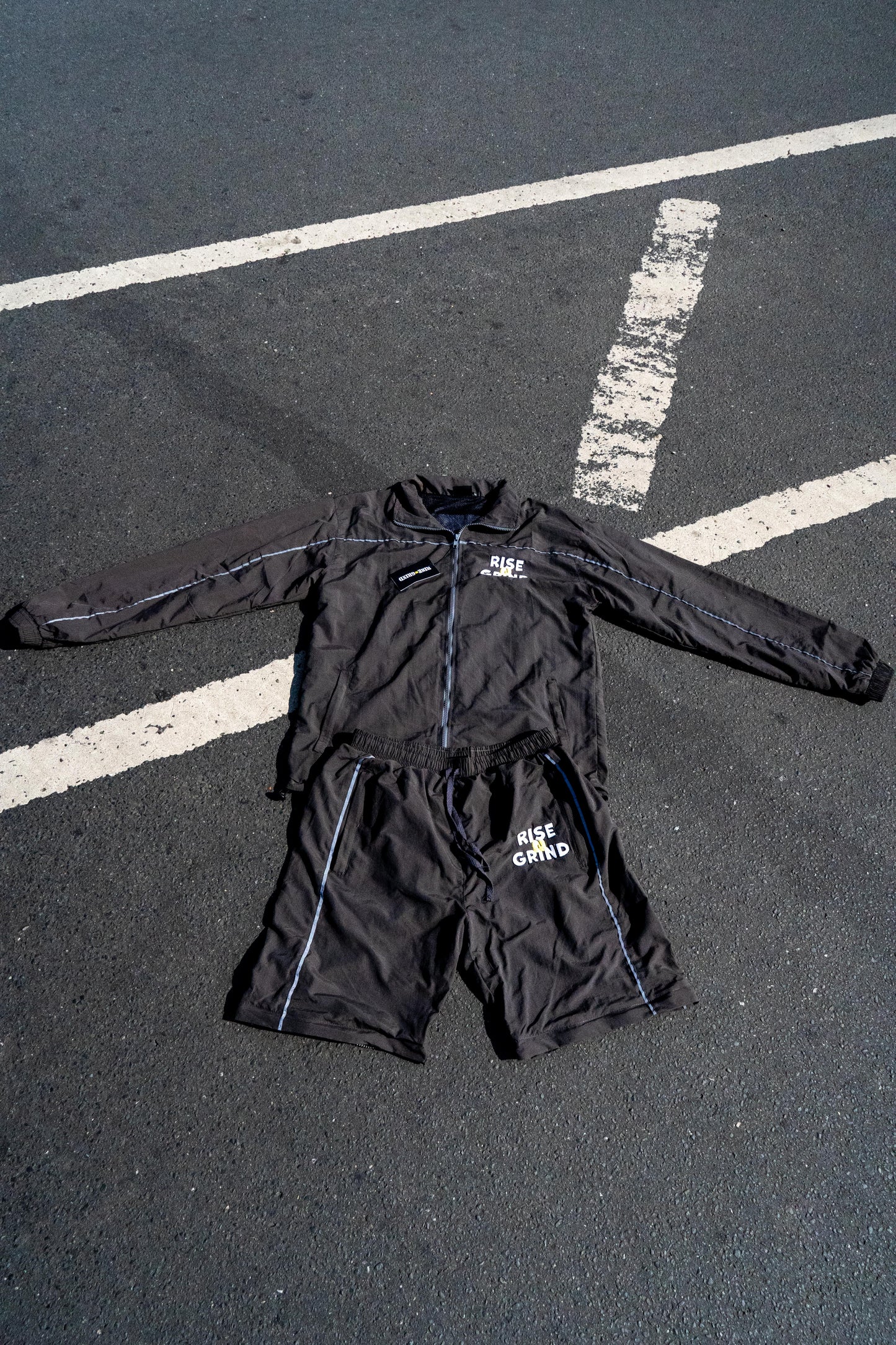 RiseNGrind Smokey Convertible Wind Breaker Tracksuit