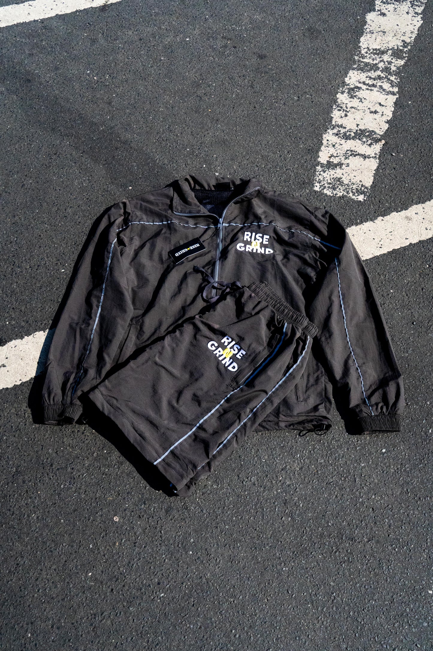 RiseNGrind Smokey Convertible Wind Breaker Tracksuit