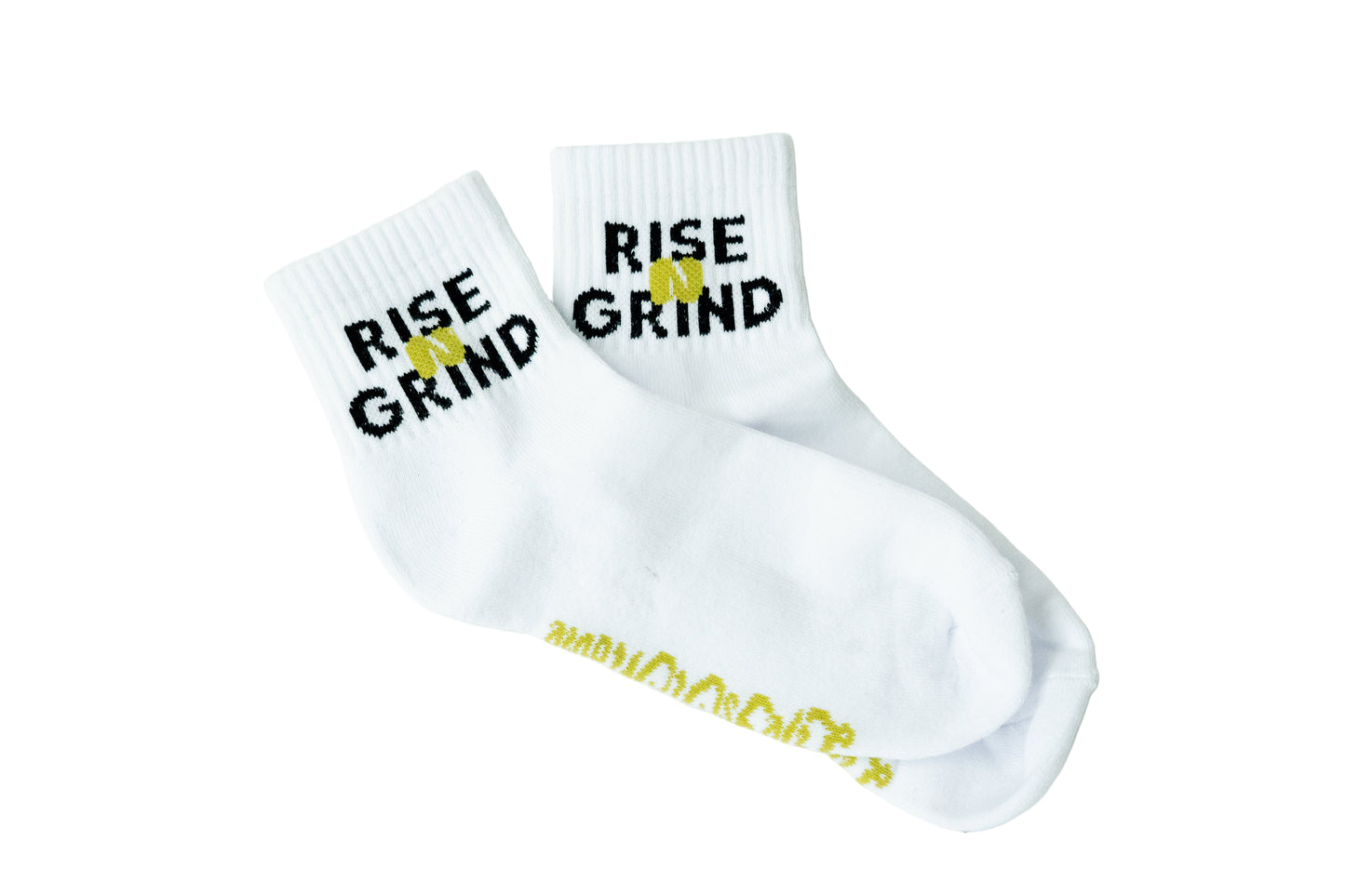 RiseNGrind White Socks